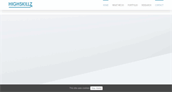 Desktop Screenshot of highskillz.com